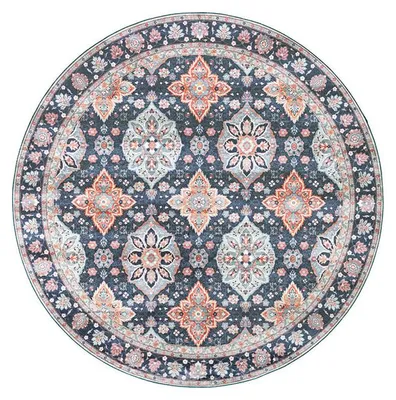 Produktbild von Teppich Vintage Rund - Imagine Oriental Blau