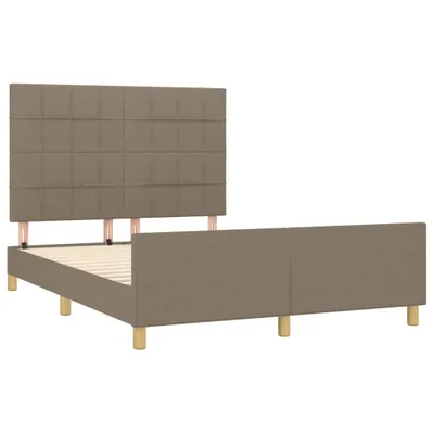 Obrázok produktu pre vidaXL Rám postele bez matraca Taupe 140x200 cm látka