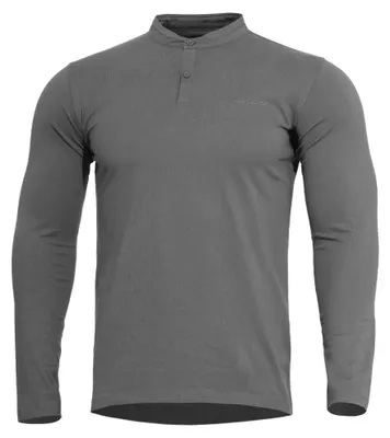 Produktbild von Pentagon Romeo 2.0 Henley Langarm-t-shirt Grau S Herren Grau S