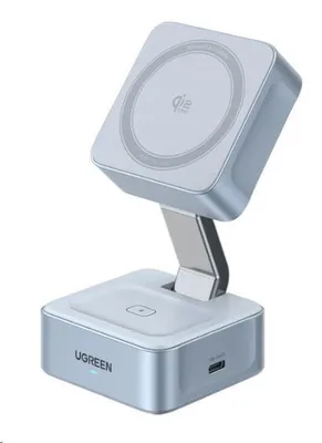 Produktbild von UGREEN UGREEN W752 MagFlow 2-in-1 Magnetic Wireless 25W Qi2