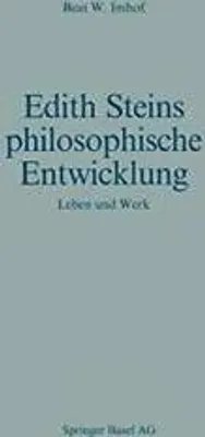Obrázek produktu pro Edith Steins philosophische Entwicklung