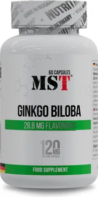 Zdjęcie produktu dla MST - Ginkgo Biloba (60 kapsułek)