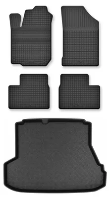 Obrázek produktu pro Vaničkové autokoberce + vana kufru pro: Kia Cerato 2004-2008 sedan 5 ks