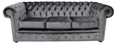 Produktbild von Chesterfield Design Luxus Polster Sofa Couch Sitz Garnitur Leder Textil Neu #250