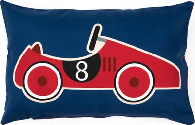 Produktbild von Excelsa Dekoratives Kissen Vintage Toys Baumwolle 45x30 cm Bunt