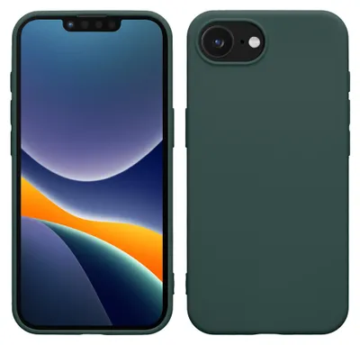 Produktbild von kwmobile Handyhülle für Apple iPhone 17e / iPhone 16e Hülle - TPU Case - Kabelloses Laden - Schutzhülle Cover in Blaugrün