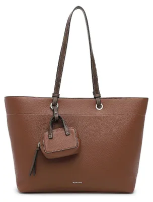 Zdjęcie produktu dla Torebka typu shopper Tamaris, model Maithe, kolor brązowy. Wymiary: szerokość 50 cm, wysokość 50 cm, głębokość 13 cm