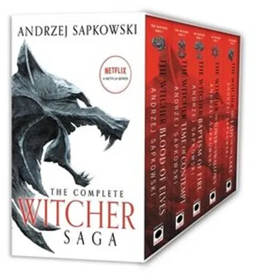 Produktbild von The Witcher Boxed Set: Blood of Elves, the Time of Contempt, Baptism of Fire, the Tower of Swallows, the Lady of the Lake