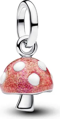 Produktbild von Pandora Charm-Anhänger Im Dunkeln Leuchtender Pilz Silber 794376C01