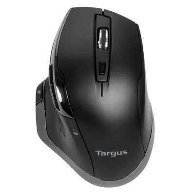 Produktbild von Targus - Maus - antimikrobiell - ergonomisch - Für Rechtshänder - 7 Tasten - kabellos - 2.4 GHz - kabelloser Empfänger (USB) - Schwarz
