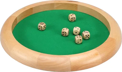 Produktbild von Philos Würfelbrett groß aus Holz - 30 cm (3131)