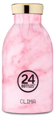 Isolierte Trinkflasche 330 ml, Violett, Edelstahl, warm/kalt