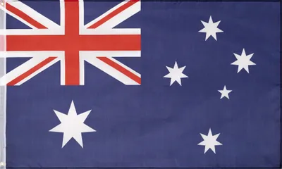 Produktbild von MUWO "Nations Together" | Australien Flagge | 150×90 cm | Verstärktes Besatzband | Doppelt gesäumte Ränder | MW-9
