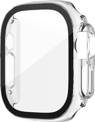Obrázok produktu pre INF Transparentné ochranné puzdro z PC a tvrdeného skla pre Apple Watch 4/5/6 40 mm