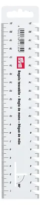Obrázek produktu pro Prym 610730, Měřítko, Plast, Bílá, Matný, cm, mm, 210 mm