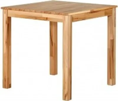 Produktbild von Esstisch Küchentisch 75x75cm kernbuche massiv, geölt