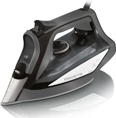 Produktbild von Rowenta DW7025 Dampfbügeleisen Mikrodampf 400 HD Laser-Grundplatte 2700 W Schwarz, Grau