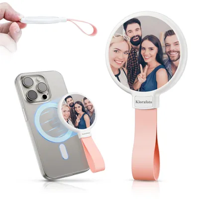 Immagine prodotto di Specchio magnetico per telefono, color rosa