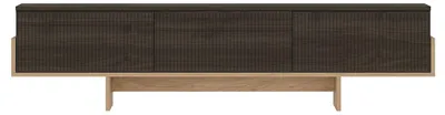 Image de Meuble TV en bois "Hege" - 180 x 30 x 44 cm - Marron