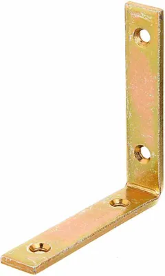 Immagine prodotto di GAH - Angolo in acciaio 100x100x20x5 mm, grezzo, zincato a caldo giallo
