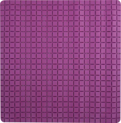 Produktbild von MSV Dusch-/Badeschutzmatte Bad - Gummi - lila - 54 x 54 cm