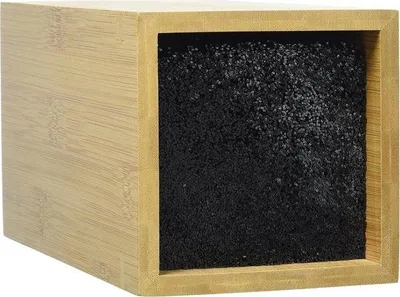 Obrázok produktu pre Bambusový blok na nože – univerzálny – na 8–10 nožov – 12 x 23 cm – z bambusu
