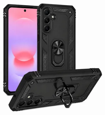 Produktbild von Outdoor Schutz Hülle für Samsung Galaxy A37 5G Armor Case Cover Handyhülle Bumper Panzerhülle Schwarz