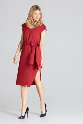 Produktbild von Figl Midikleid für Frauen Lafleur bordo L