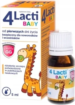 Produktbild von LACTI BABY Tropfen für Kinder PROBIOTISCH 5 ml