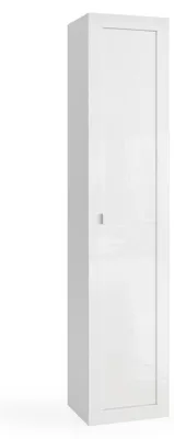 Immagine prodotto di Armadio da bagno, 1 porta, collezione ISORA. Colore bianco lucido