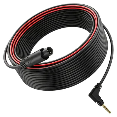 4-polige Achteruitrijcamera-Verlengkabel 10 m, Stecker-Buchse
