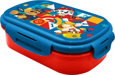 Immagine prodotto di Paw Patrol Lunch Box con set di posate per bambini