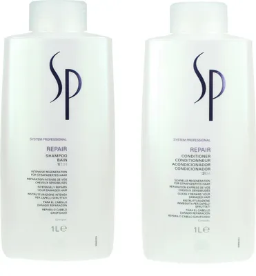 Zdjęcie produktu dla Wella SP Repair Szampon 1000ml + Odżywka 1000ml