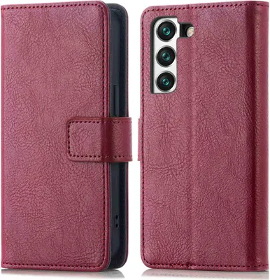 Zdjęcie produktu dla imoshion Luxe Bookcase dla Samsung Galaxy S22 - Bordeaux