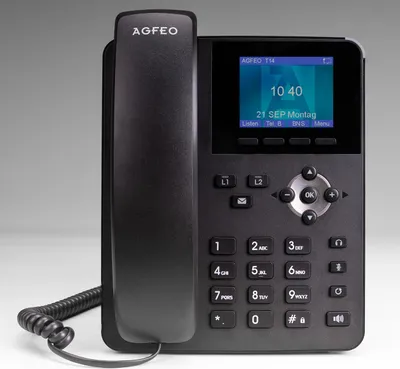 Zdjęcie produktu dla Agfeo 6101690 AGFEO Telefon T14  SIP schwarz