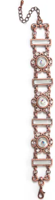 Produktbild von Armband Barcelona mit schimmernden Glassteinen von collezione alessandro
