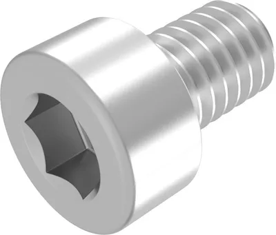 Produktbild von SECCARO Zylinderschraube M8 x 12 mm, Edelstahl V2A VA A2, DIN 912 / ISO 4762, Innensechskant, Vollgewinde, 20 Stück