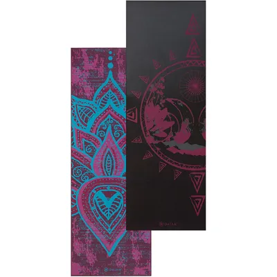 Obrázek produktu pro Gaiam Reversible Be Free Yoga Mat 6mm, designový design ONESIZE