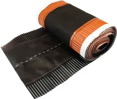 Produktbild von Firstrollen schwarz 320mm x 5m