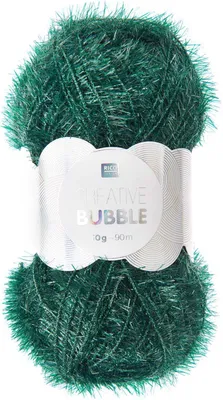 Produktbild von Rico Design Creative Bubble, Handwerk, Grün, Polyester, 90 m, 60 °C, 50 g