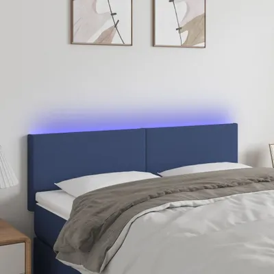Produktbild von The Living Store LED Kopfteil Creme 144x5x78/88 cm Stoff