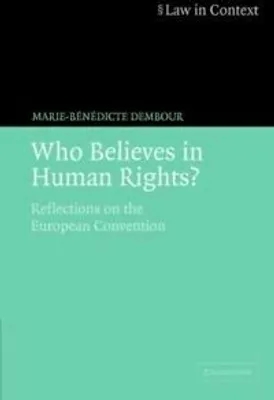 Obrázek produktu pro Who Believes in Human Rights?