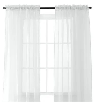 Imagen del producto de Cortinas enrollables, color blanco, 60" x 84", para ventanas