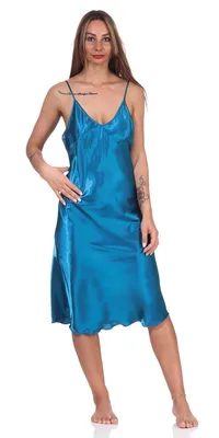 Immagine prodotto di Camicia da notte da donna in raso; benzina M