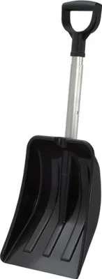 Produktbild von Prosperplast Schneeschaufel Typ EVEREST, aus Kunststoff schwarz, 265 mm breit, Stiel ausziehbar