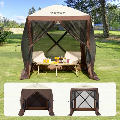 Produktbild von Gartenzelt Faltpavillon Partyzelt Popup Zelt 4 Personen 1,83x1,83x2,1m