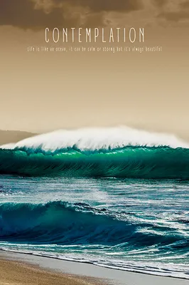 Produktbild von Motivation - Contemplation - Poster Plakat Druck - Größe 61x91,5 cm