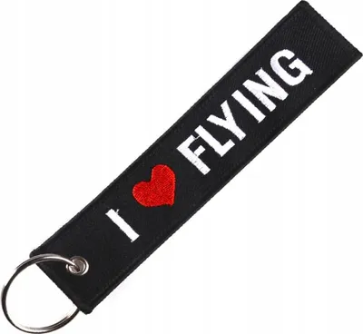 Immagine prodotto di Portachiavi I LOVE FLYING - Portachiavi | Regalo originale