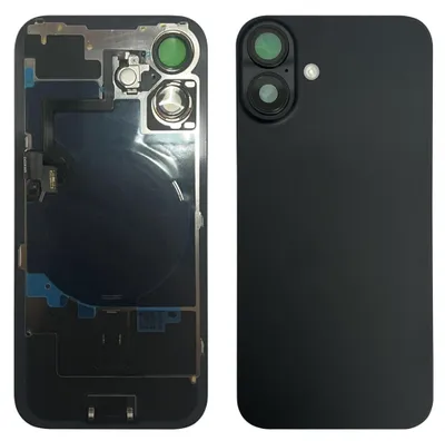 Obrázek produktu pro Zadní kryt pro iPhone 16 Plus s malými díly - černý