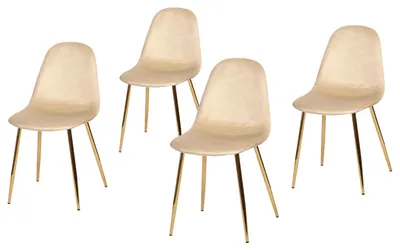 Produktbild von home24 Esszimmerstuhl-Set - Samt